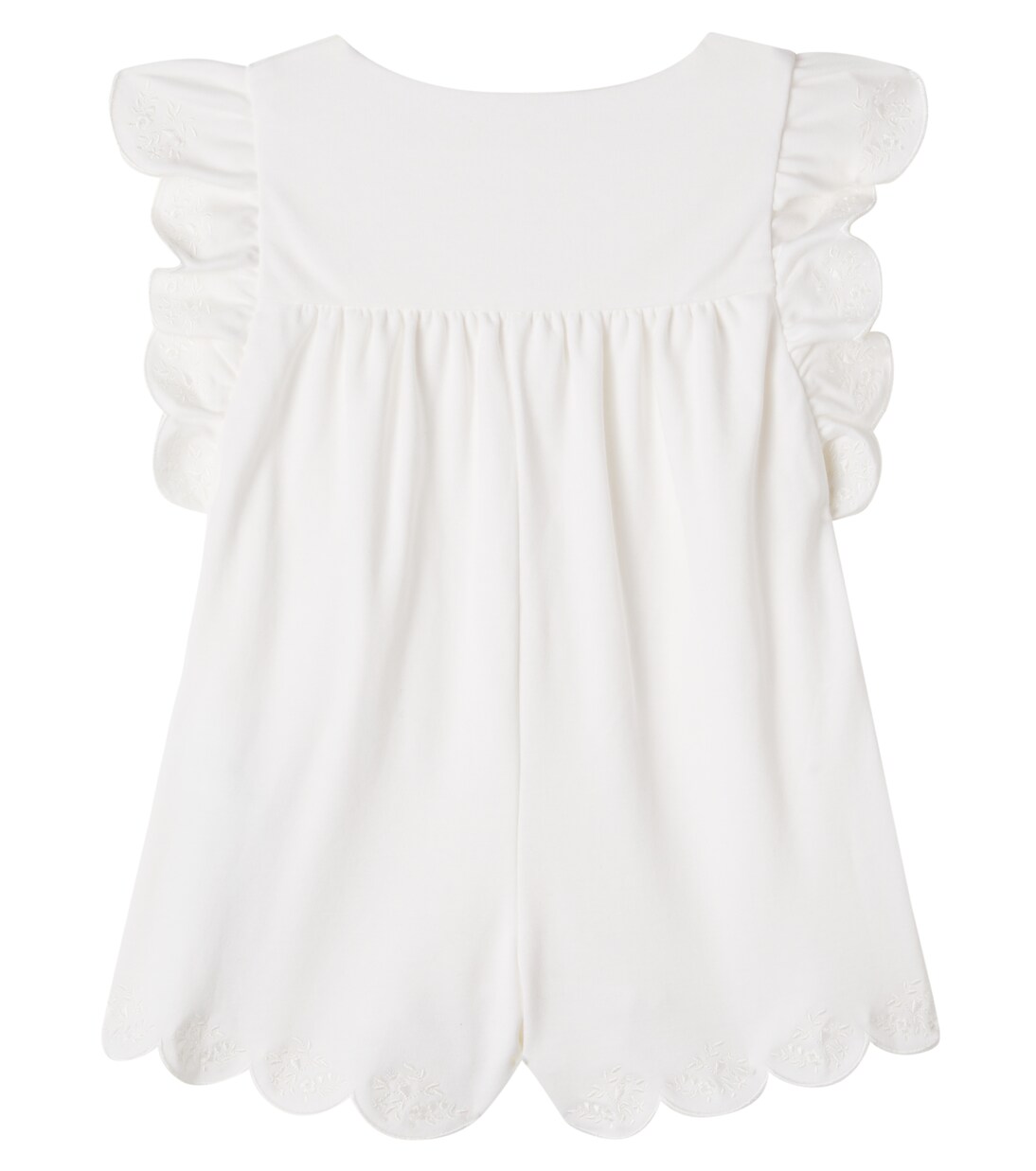 Baby cotton playsuit | Chloé Kids