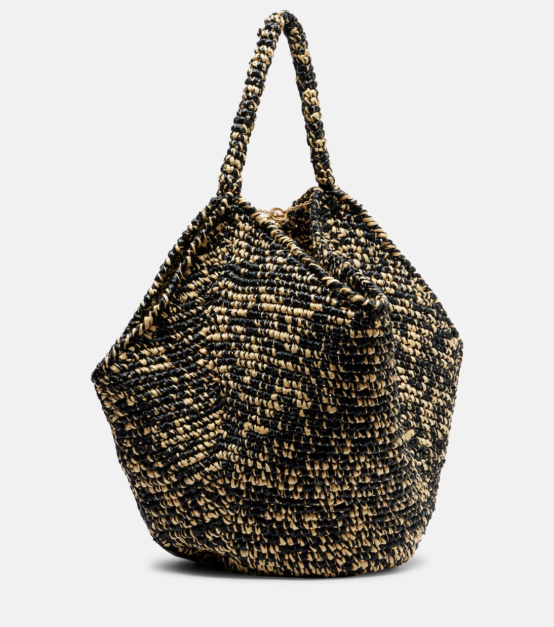 Tote Bag Lotus Medium aus Raffiabast | Khaite