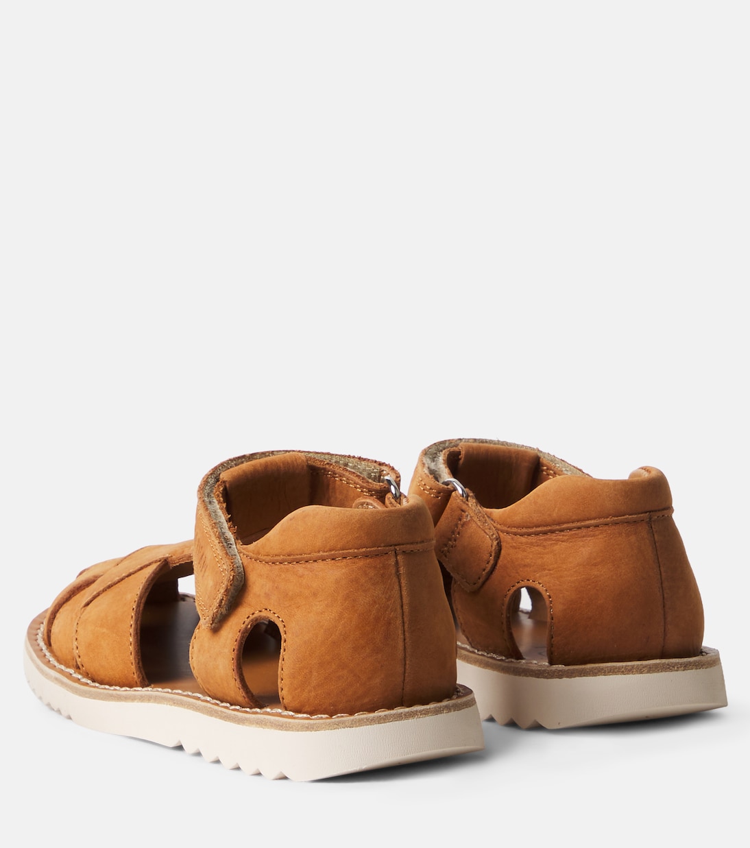 Sandalias Waff Cross de piel | Pom d'Api