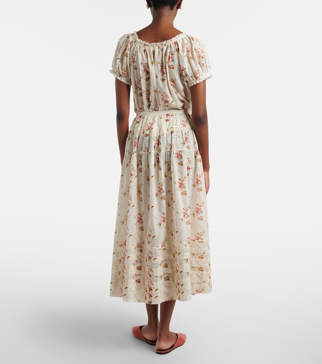 Maxirock Marie aus Baumwolle | Dôen