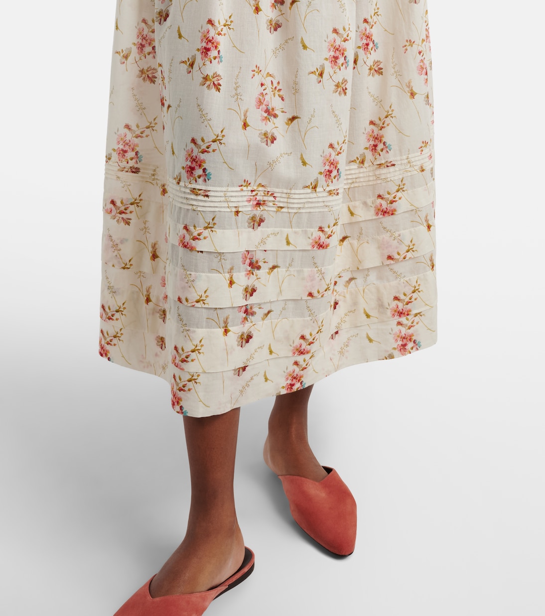 Maxirock Marie aus Baumwolle | Dôen