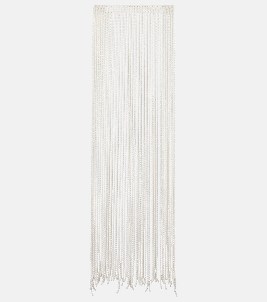 Beaded fringed scarf | Alaïa