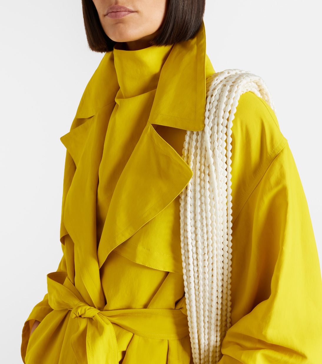 Beaded fringed scarf | Alaïa