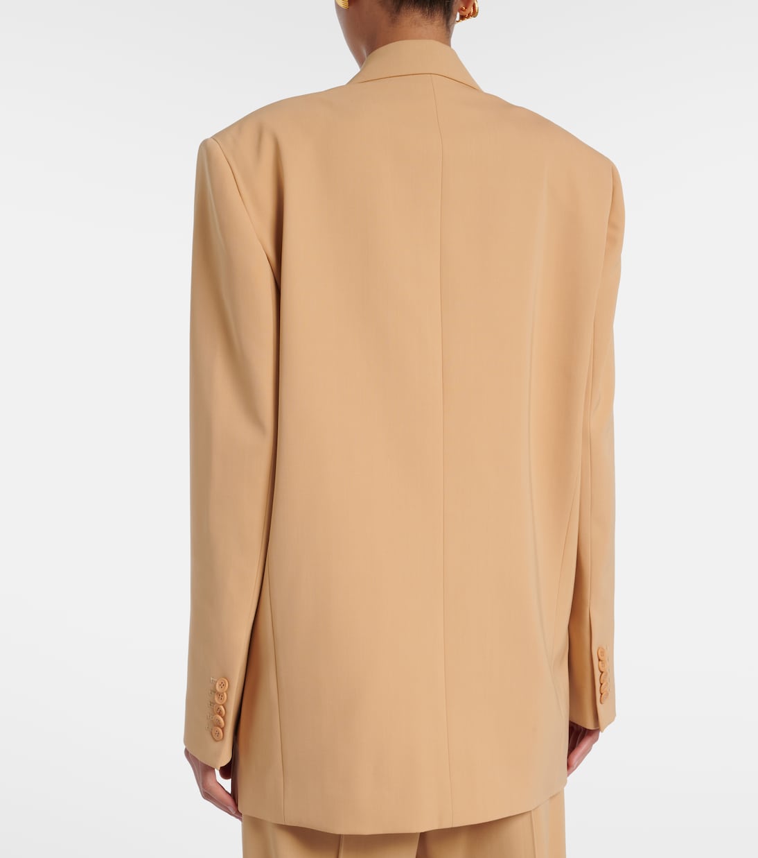 Blazer oversize in lana | Wardrobe.NYC