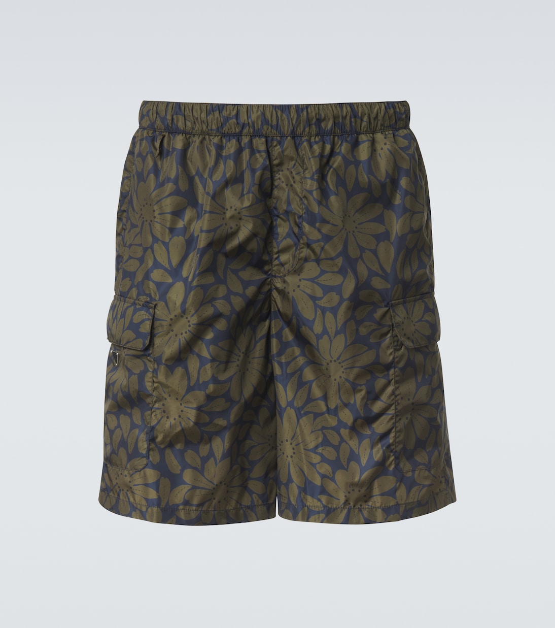 Re-Nylon floral swim trunks | Prada
