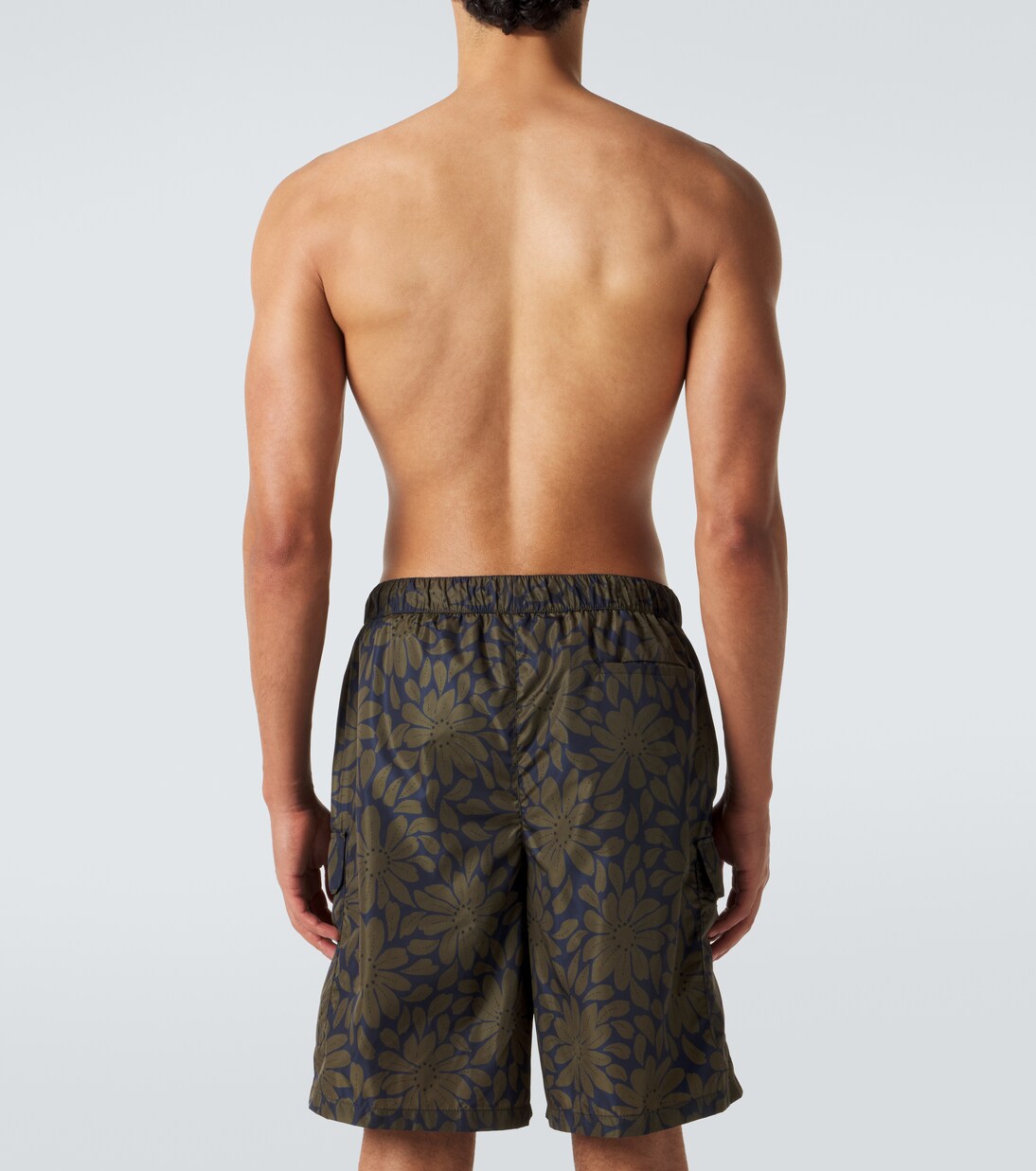 Re-Nylon floral swim trunks | Prada