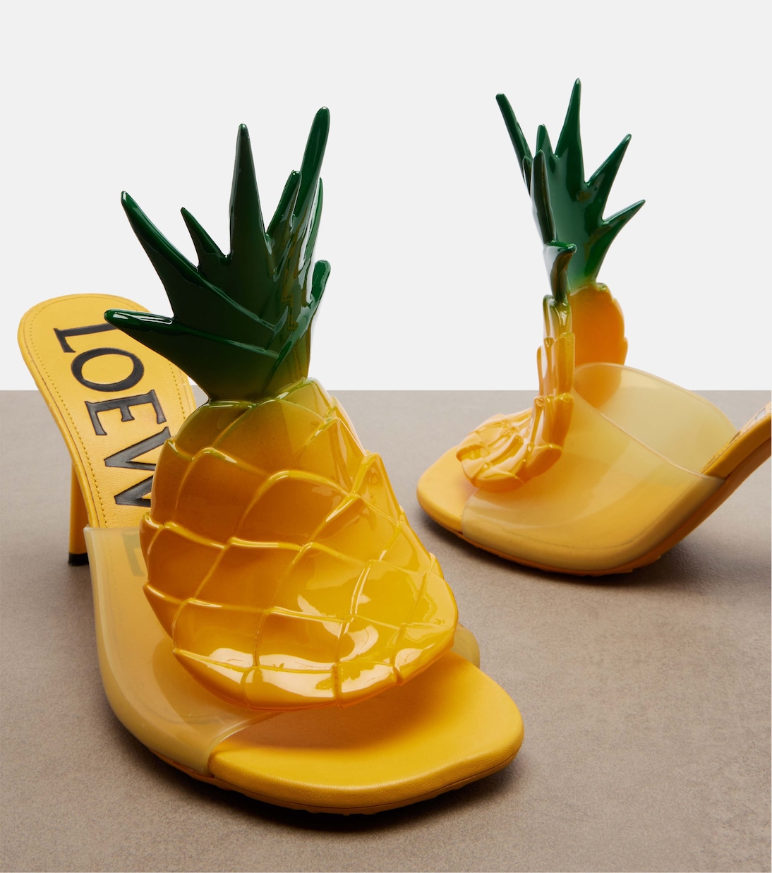 Paula's Ibiza Petal PVC mules | Loewe