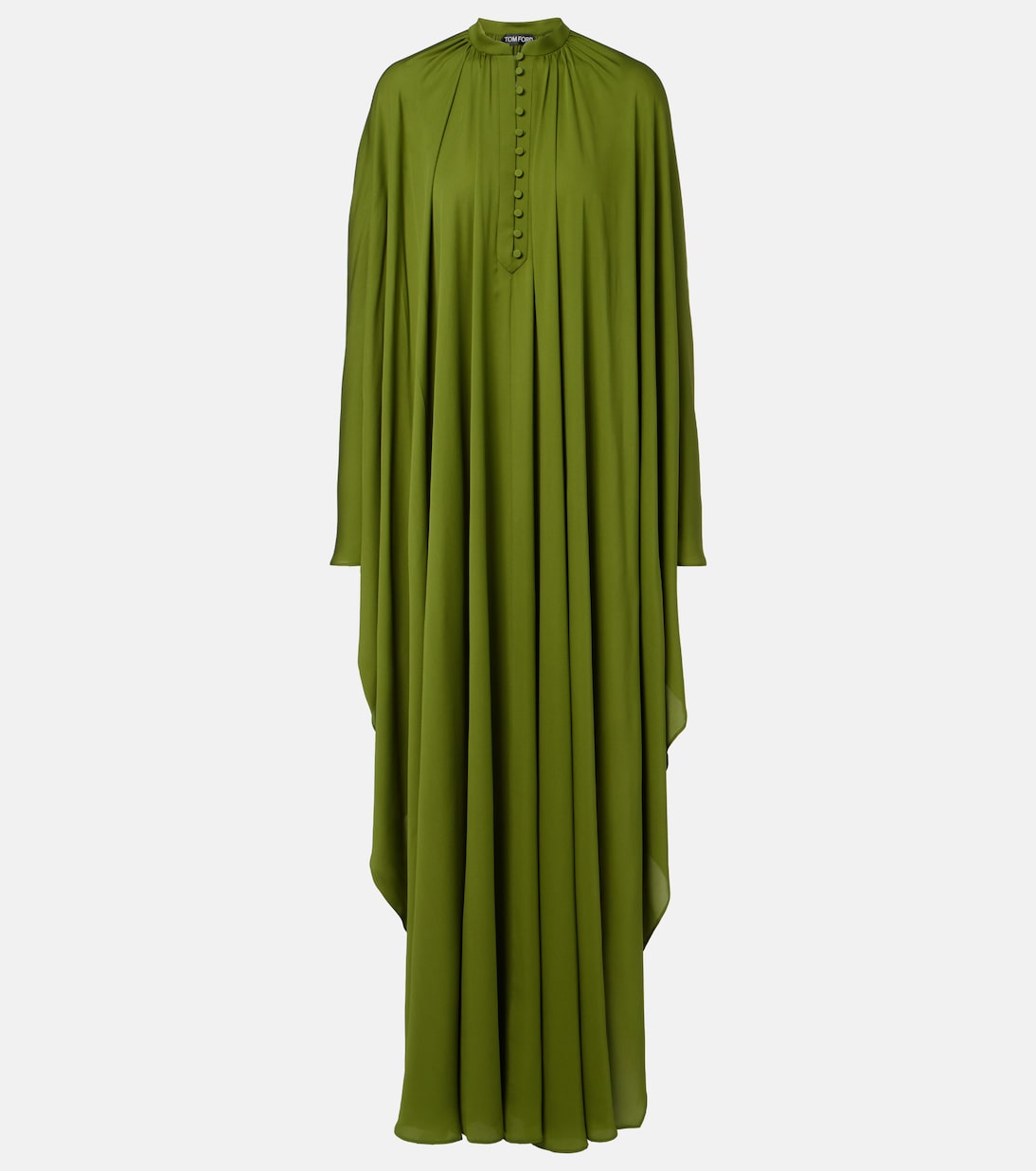 Draped silk georgette kaftan  | Tom Ford
