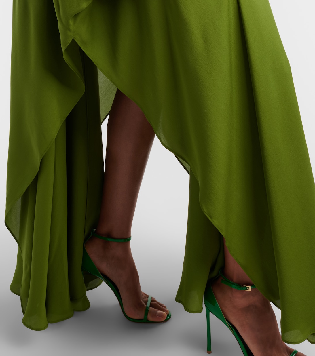 Draped silk georgette kaftan  | Tom Ford