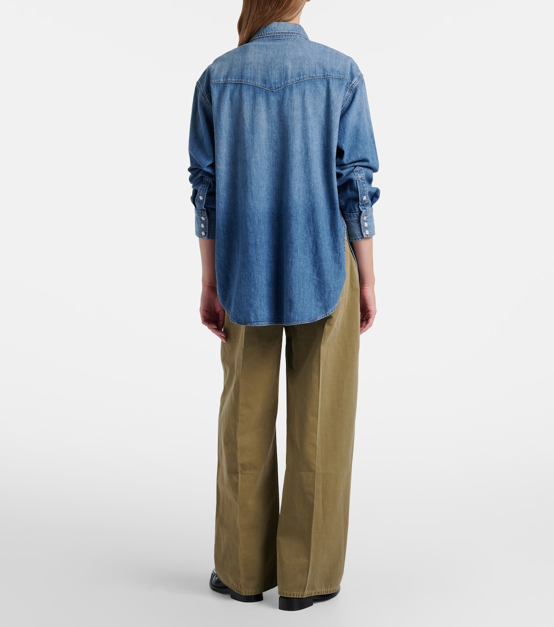 Pantalon ample Aurora en coton et lin | Citizens of Humanity