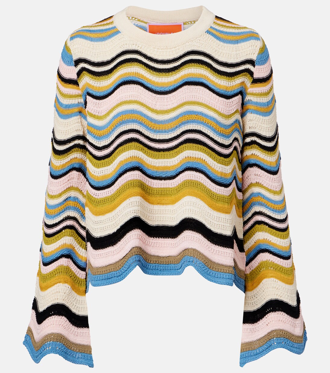 Jersey Chevron de croché de algodón | La DoubleJ