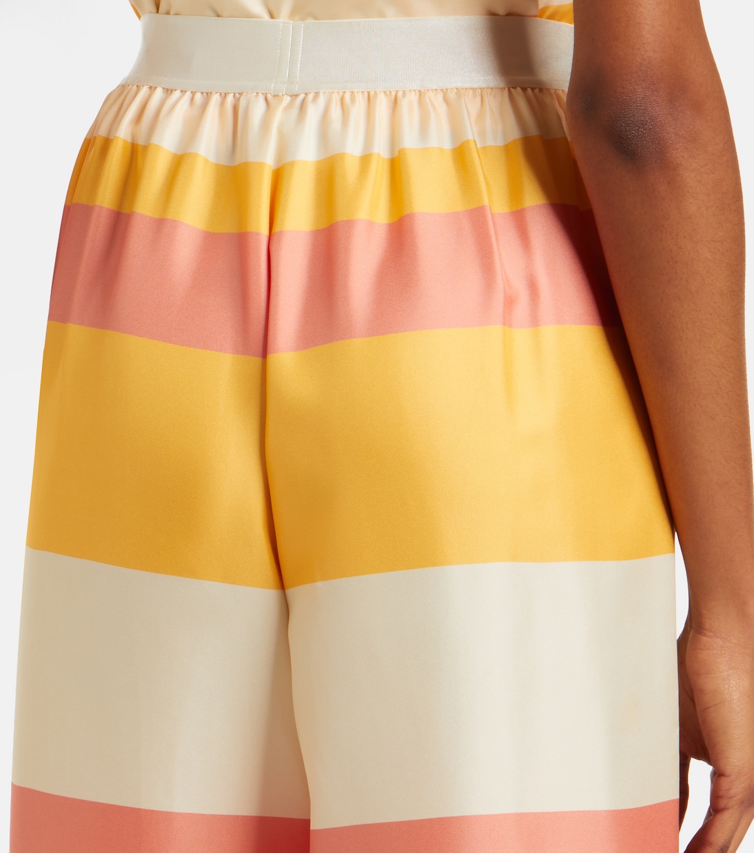 Lollipop silk twill wide-leg pants | Eres
