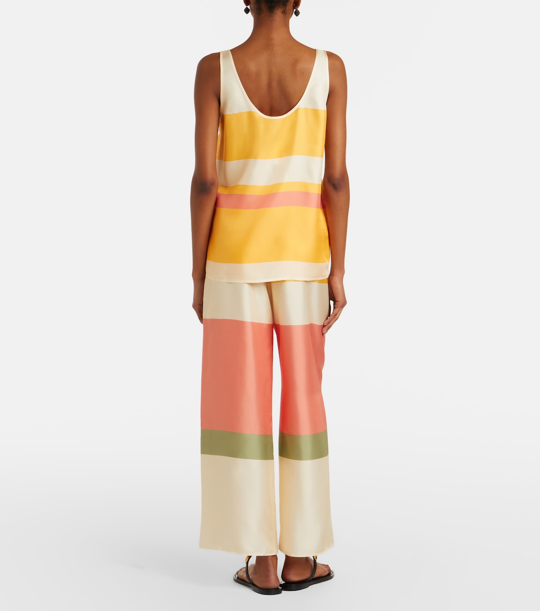 Lollipop silk twill wide-leg pants | Eres
