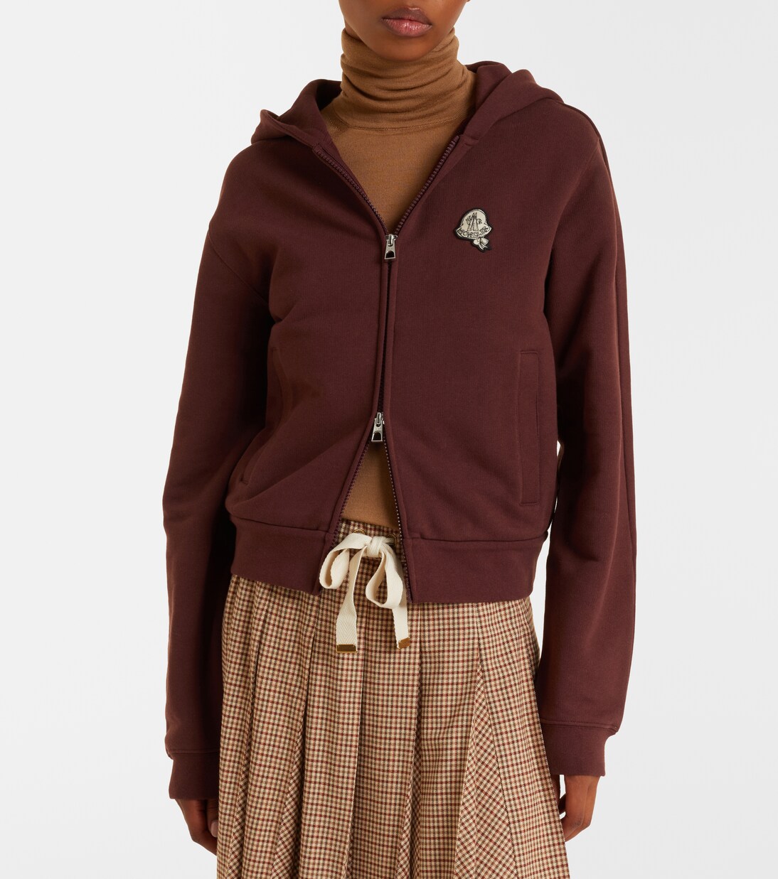 Kapuzenjacke aus Baumwolle | Moncler