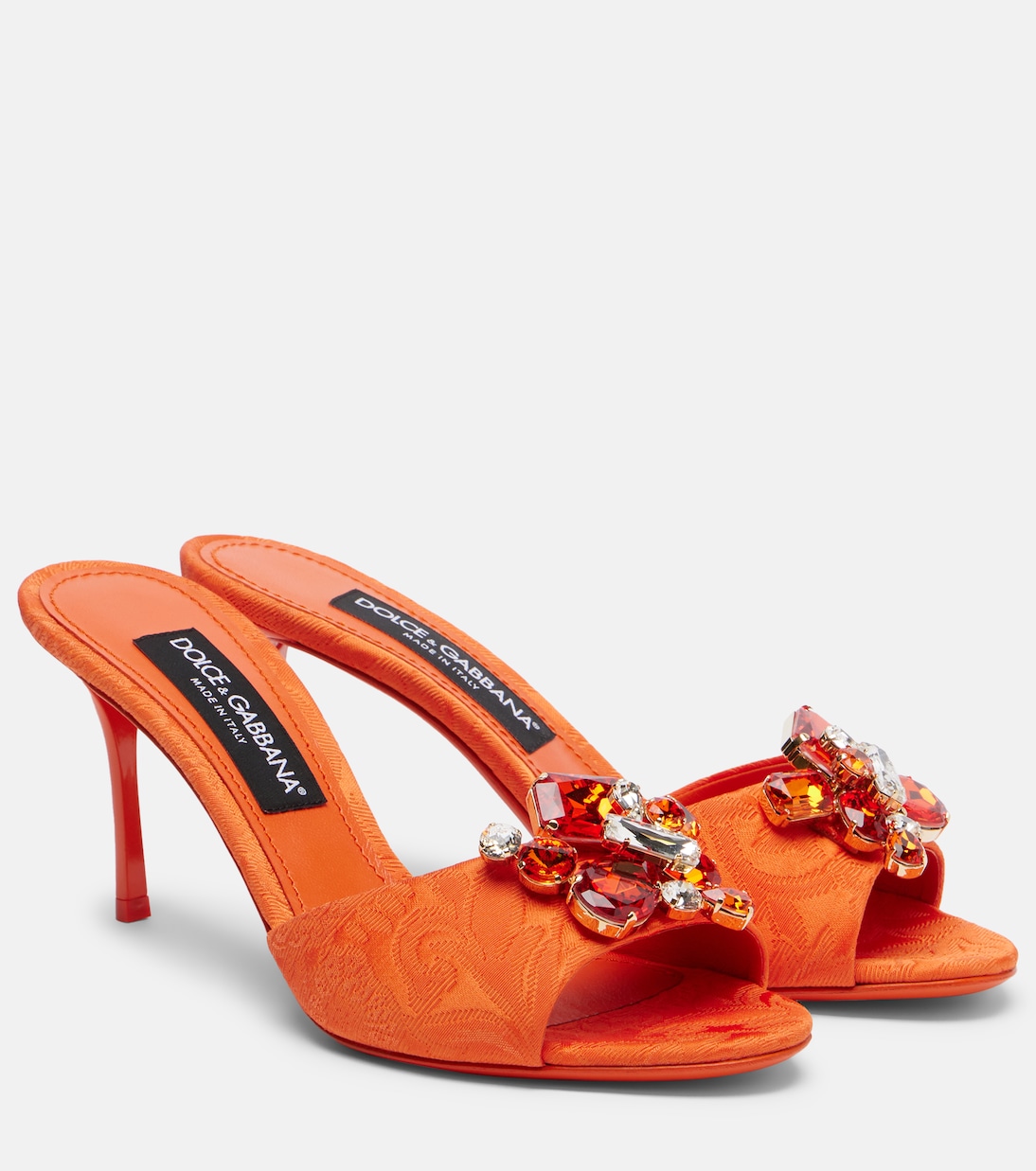 Embellished brocade mules | Dolce&Gabbana