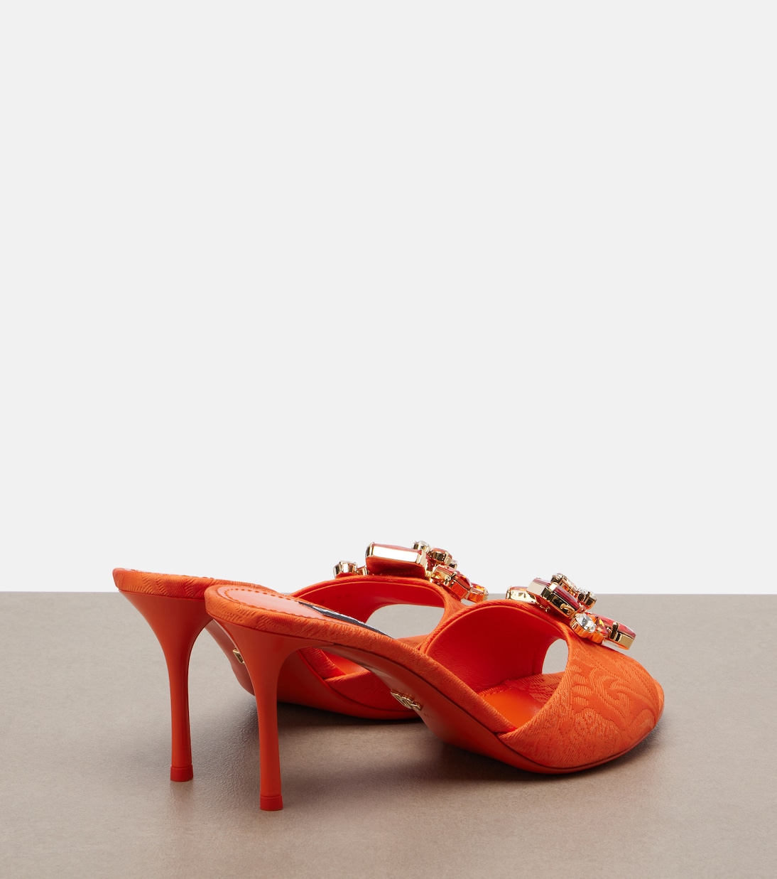 Embellished brocade mules | Dolce&Gabbana