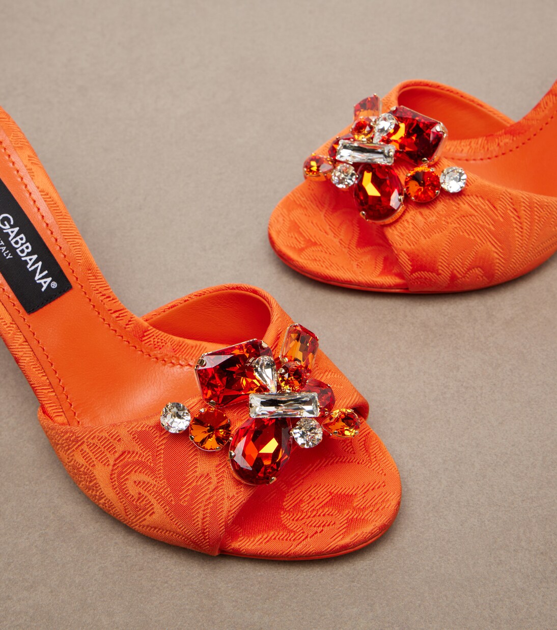 Embellished brocade mules | Dolce&Gabbana