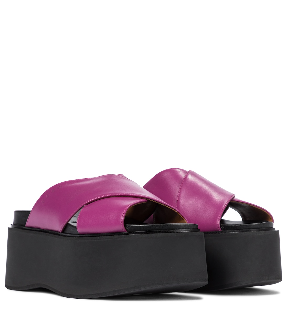 Plateausandalen aus Leder | Marni