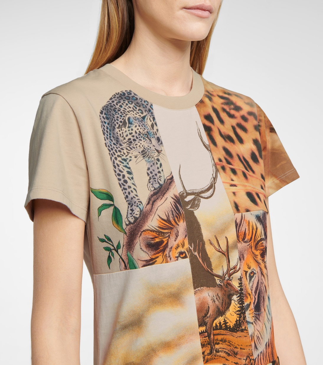 Robe imprimée en coton | Stella McCartney