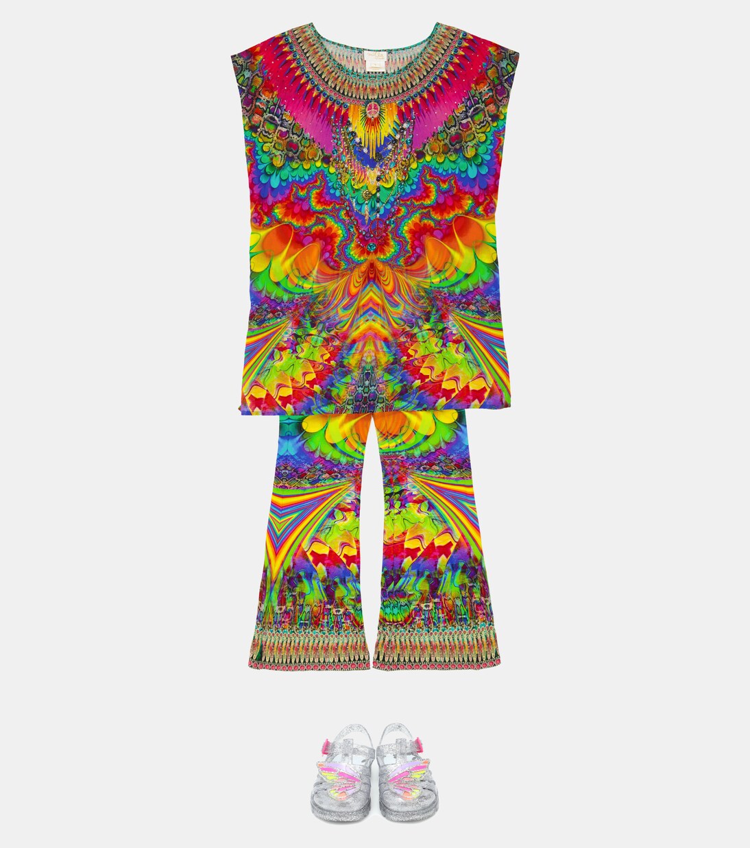 Printed cotton top | Camilla Kids