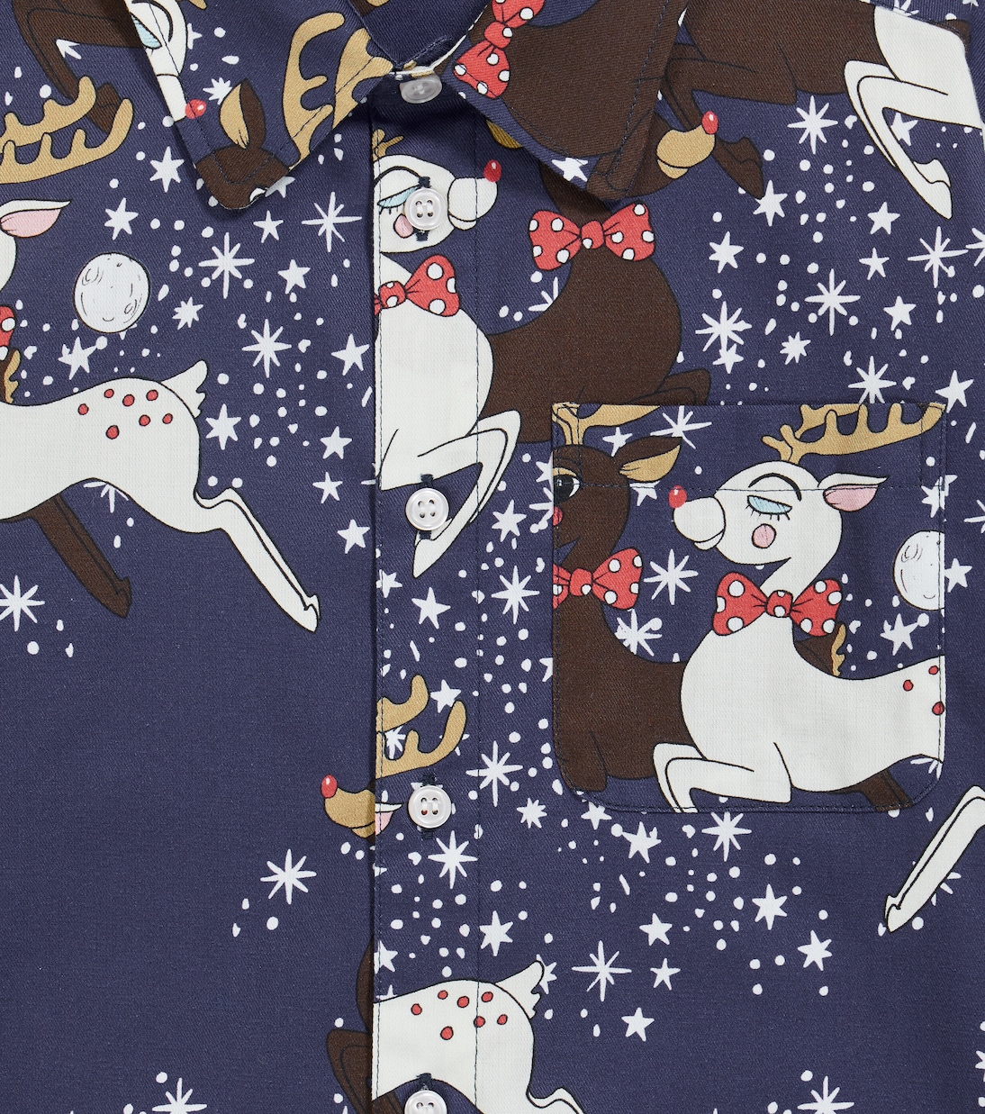 Hemd Reindeer aus Baumwolle | Mini Rodini