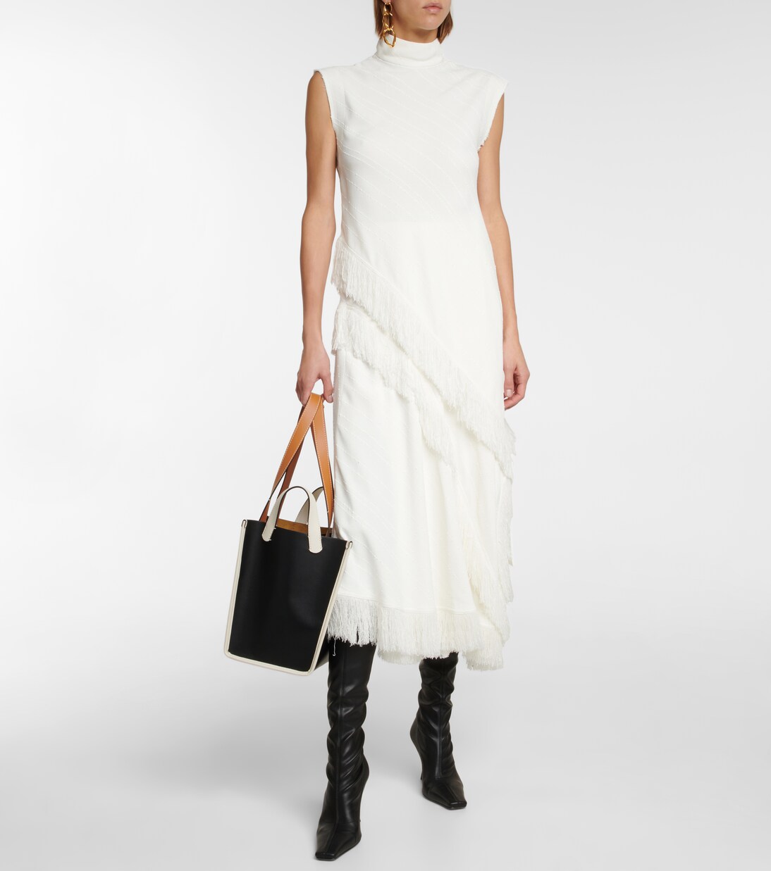 Top asymétrique en crêpe | Proenza Schouler