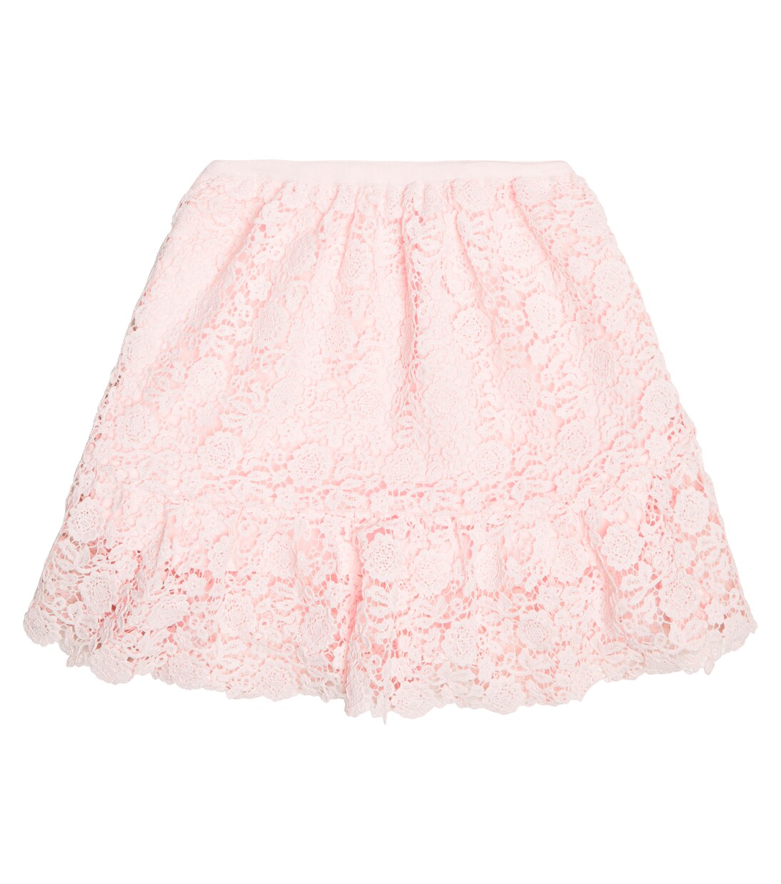 Jupe en dentelle guipure | Self-Portrait Kids