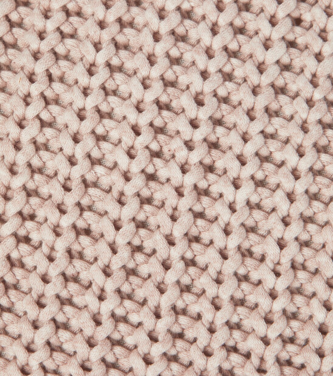 Cotton-blend knit cushion | Brunello Cucinelli