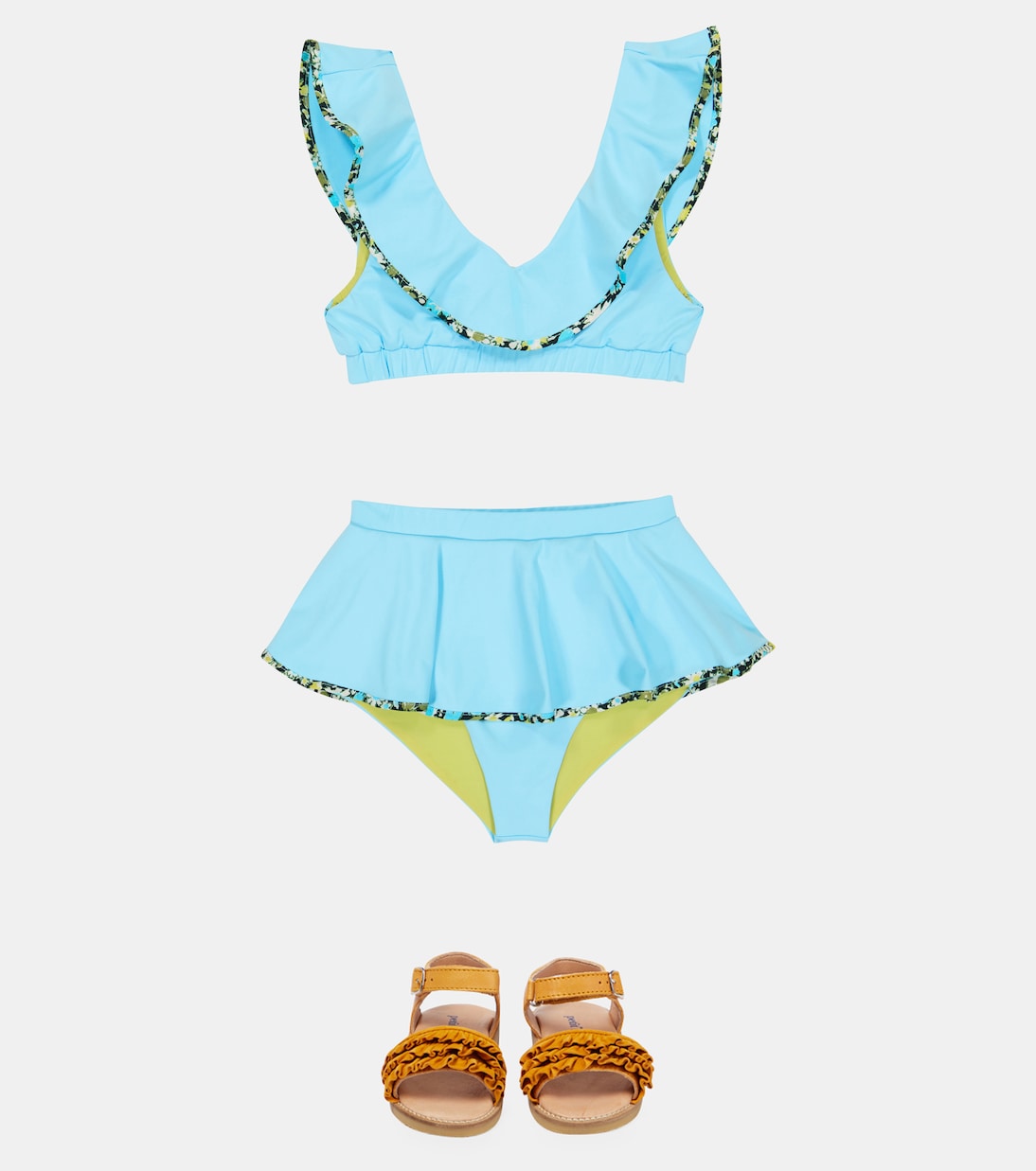 Piana ruffle-trimmed bikini bottoms | Marysia Bumby