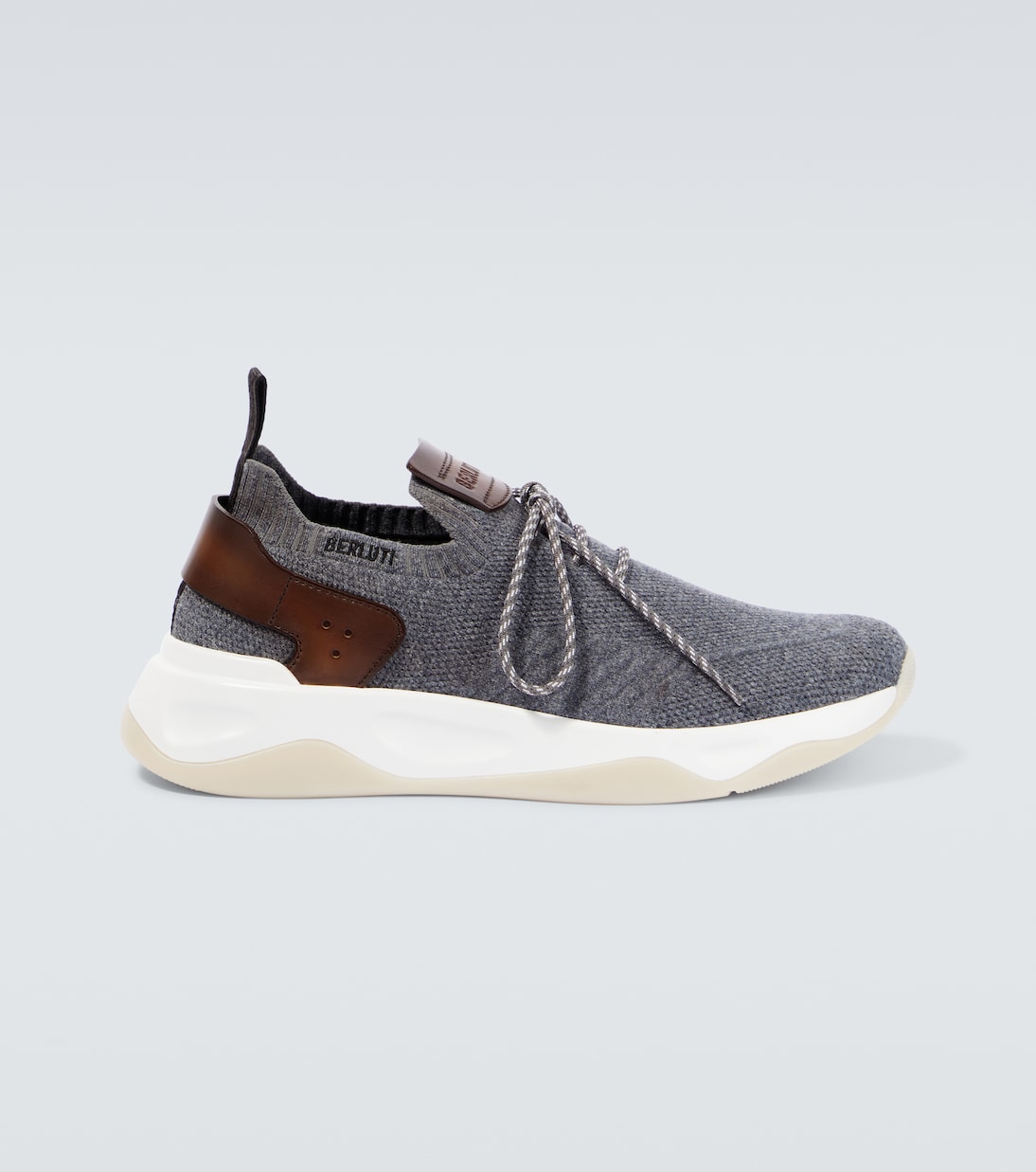 Sneakers Shadow aus Kaschmir | Berluti
