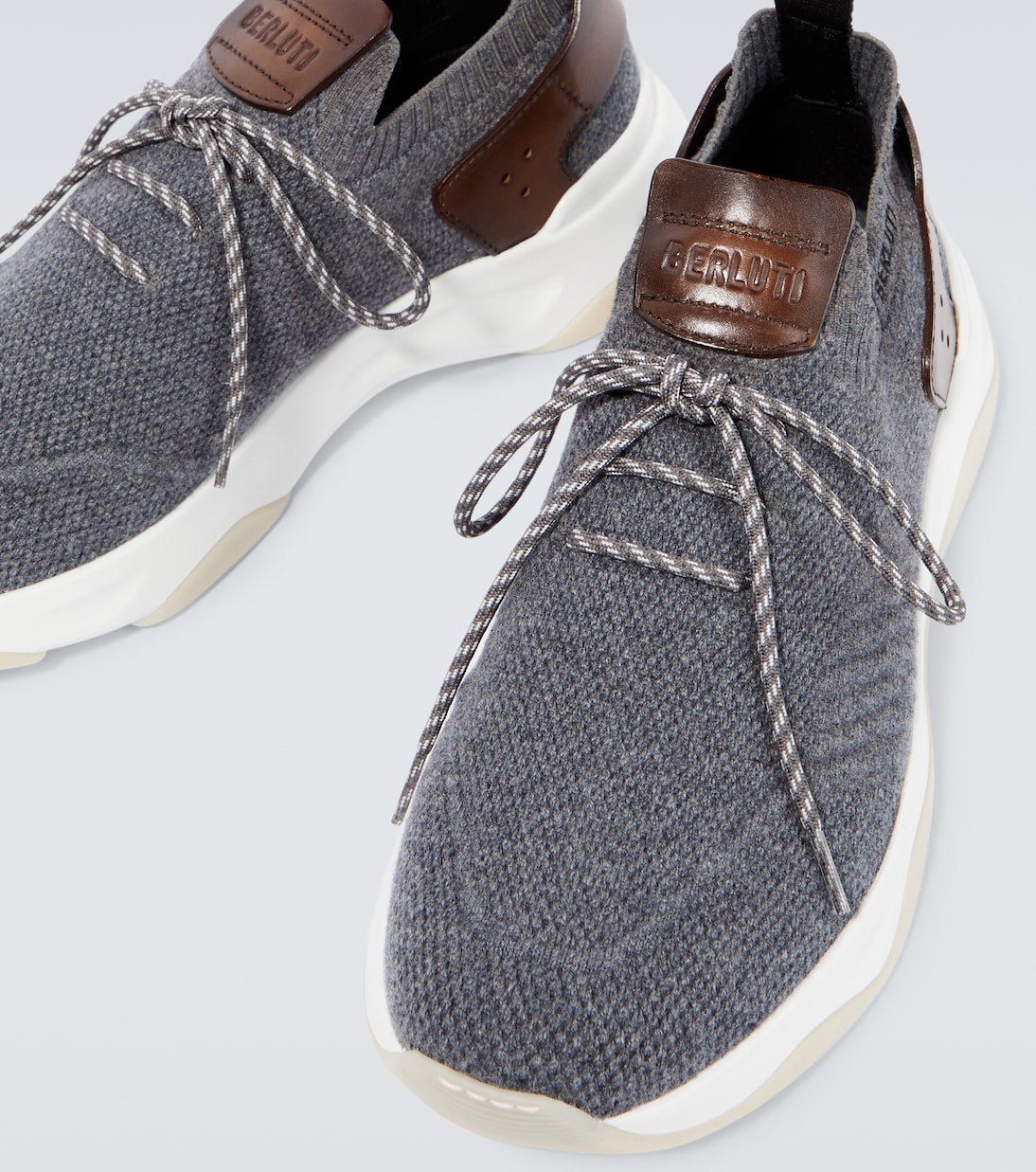 Sneakers Shadow aus Kaschmir | Berluti