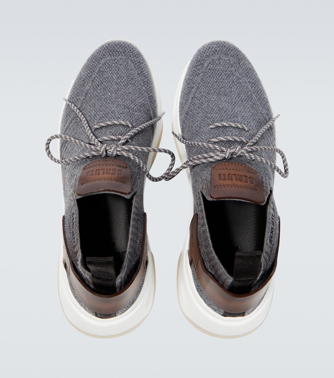 Sneakers Shadow aus Kaschmir | Berluti