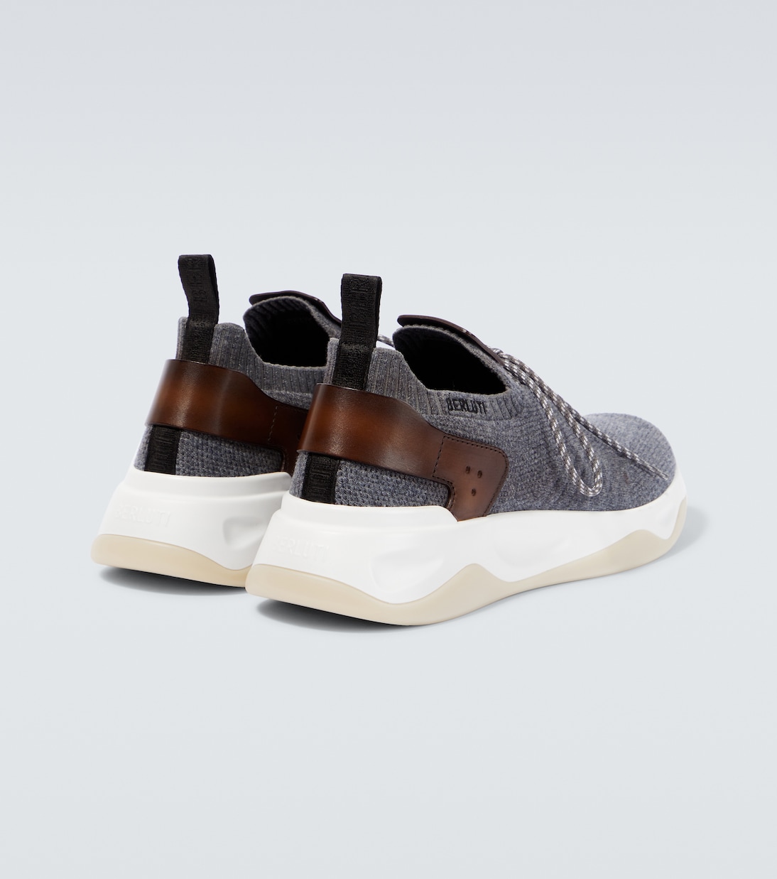 Sneakers Shadow aus Kaschmir | Berluti
