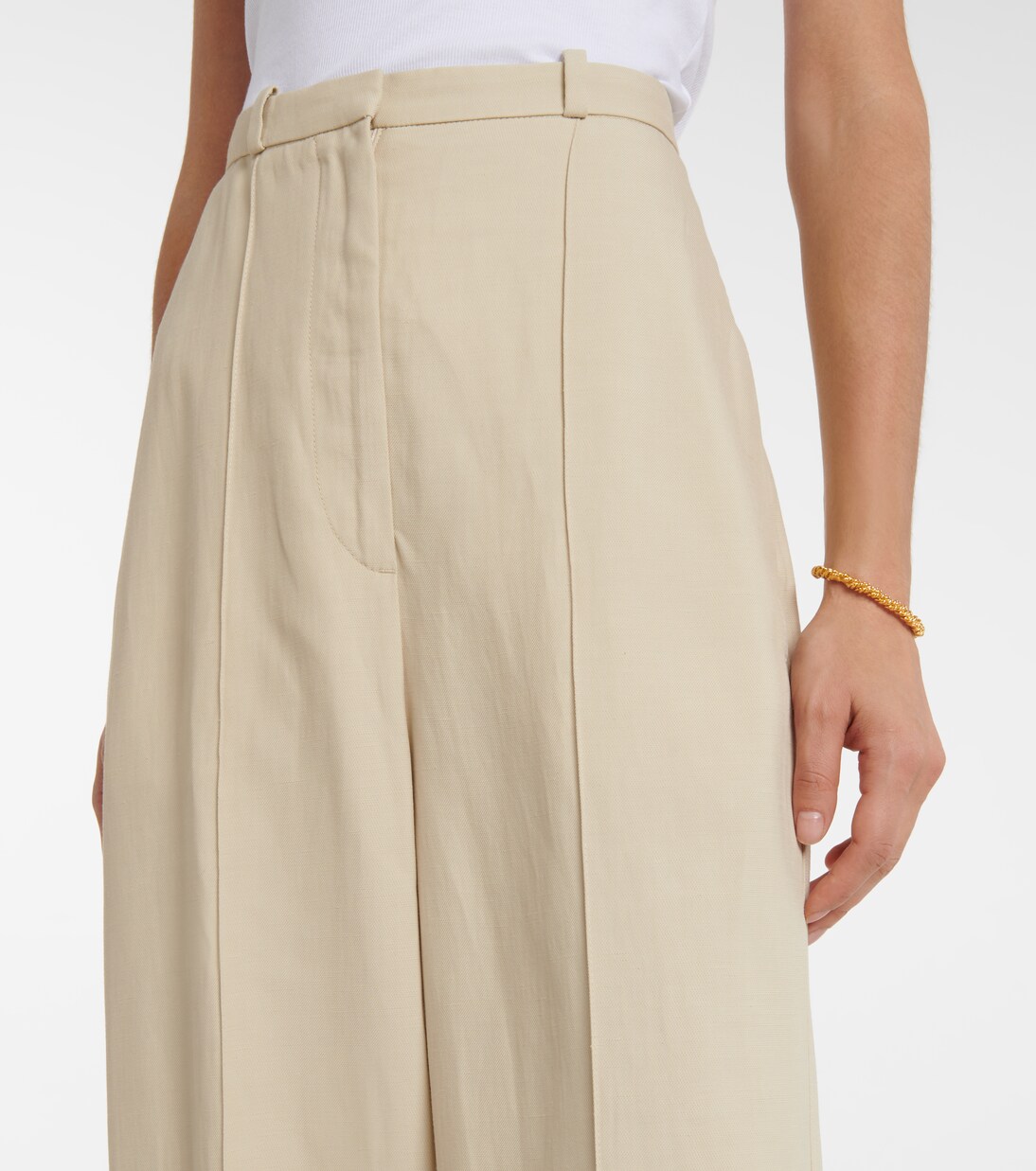 Pantalon ample en gabardine | Toteme