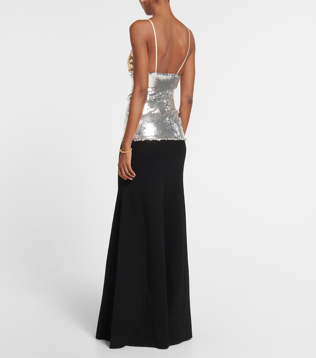 Top mit Pailletten | Victoria Beckham