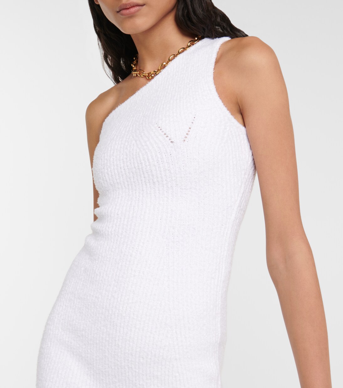 x Hailey Bieber - Miniabito HB a coste | Wardrobe.NYC