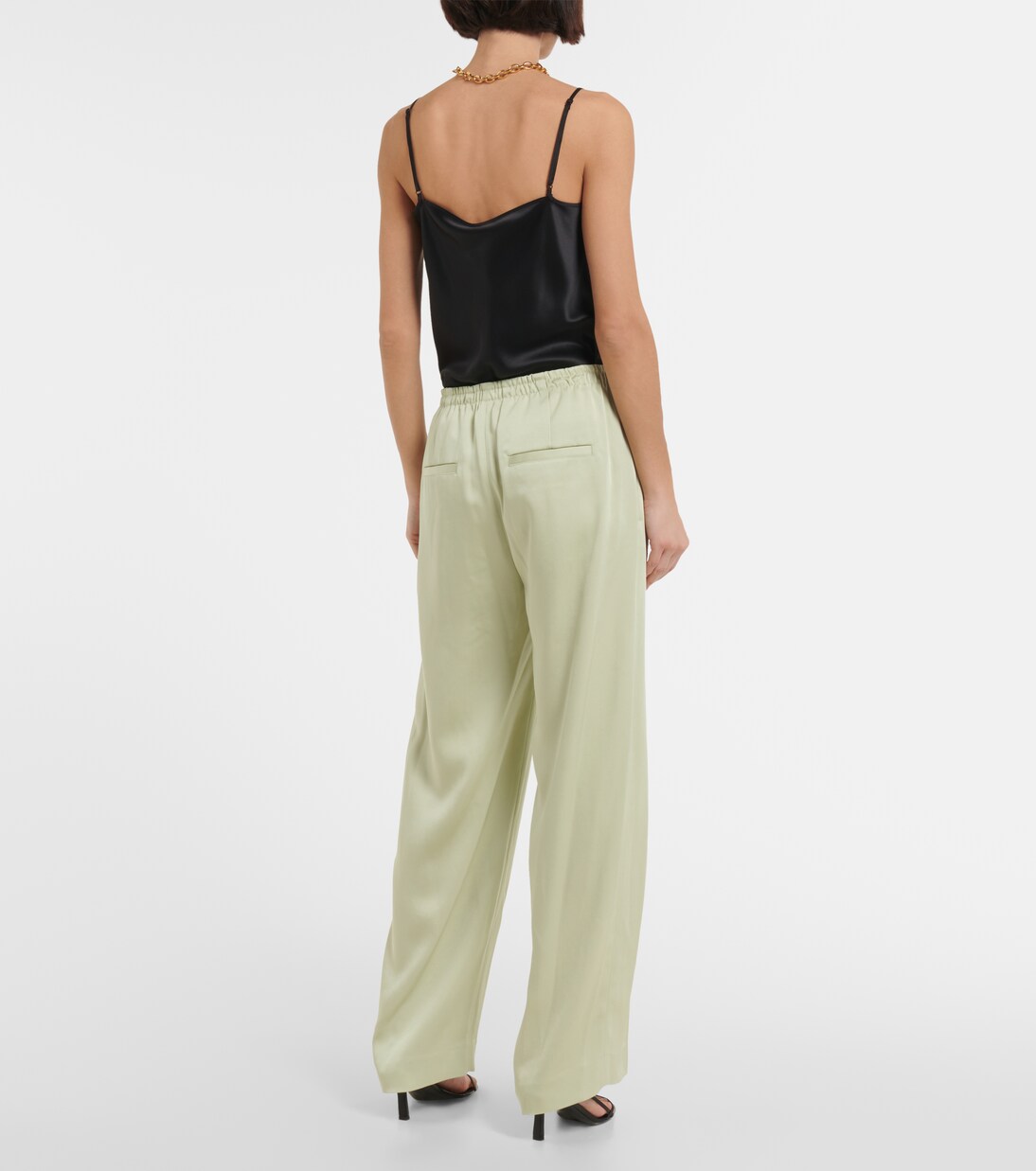 Pantalon ample en satin | Vince