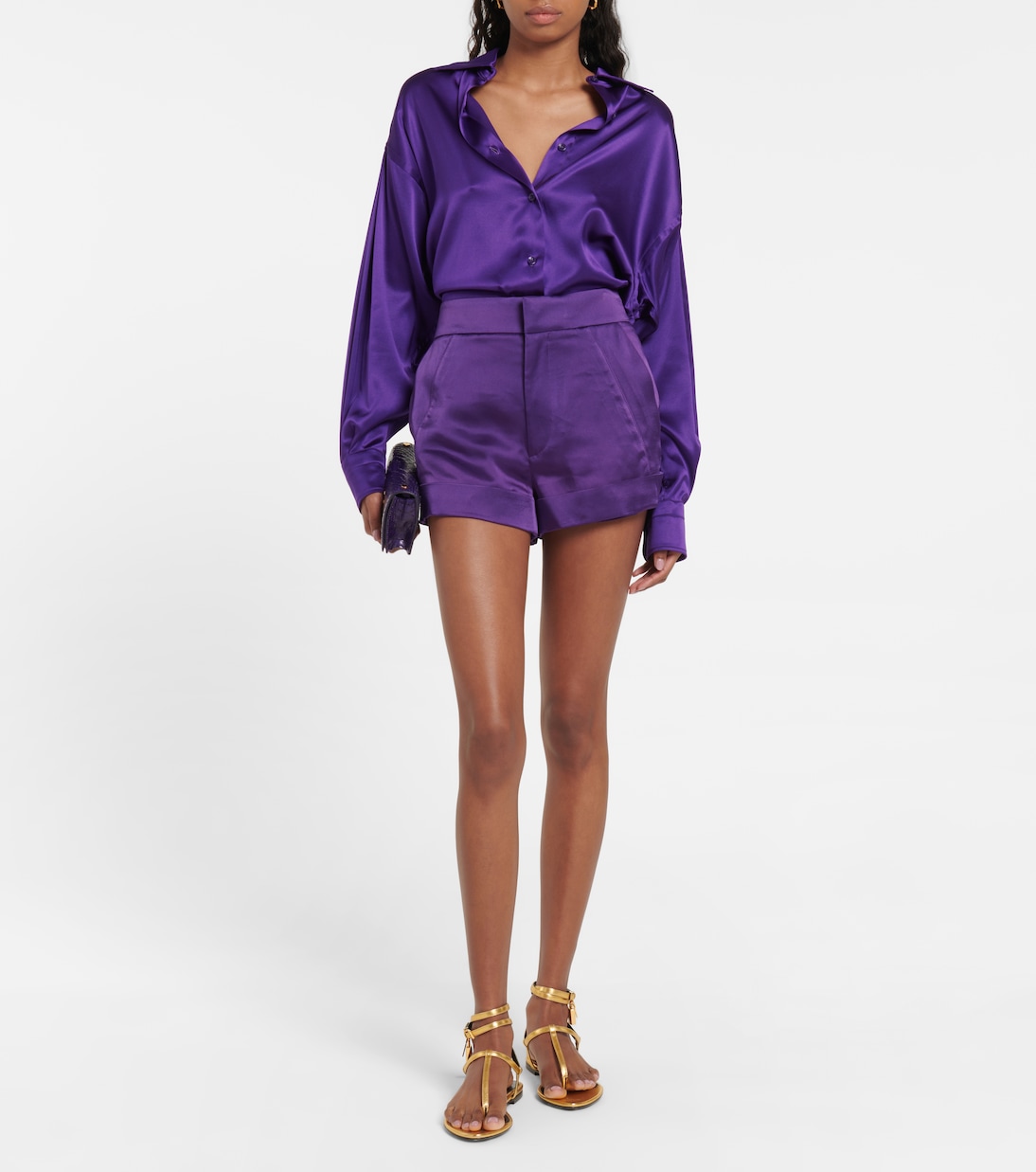 Satin shorts | Tom Ford