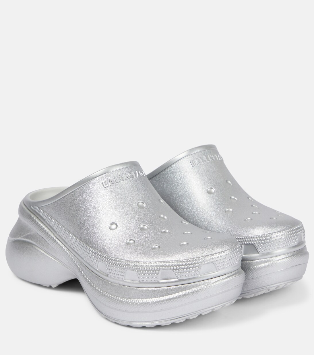 x Crocs platform slides | Balenciaga