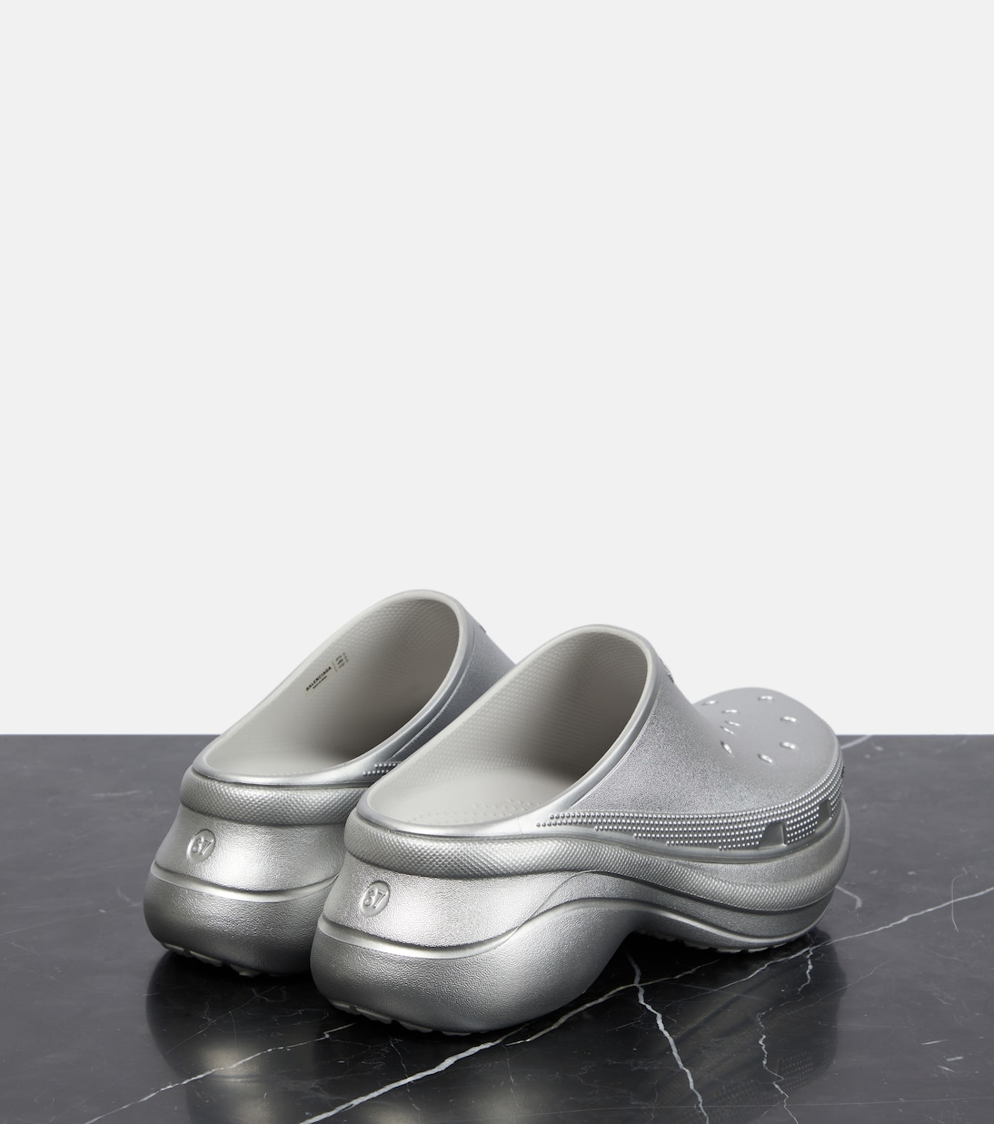 x Crocs platform slides | Balenciaga