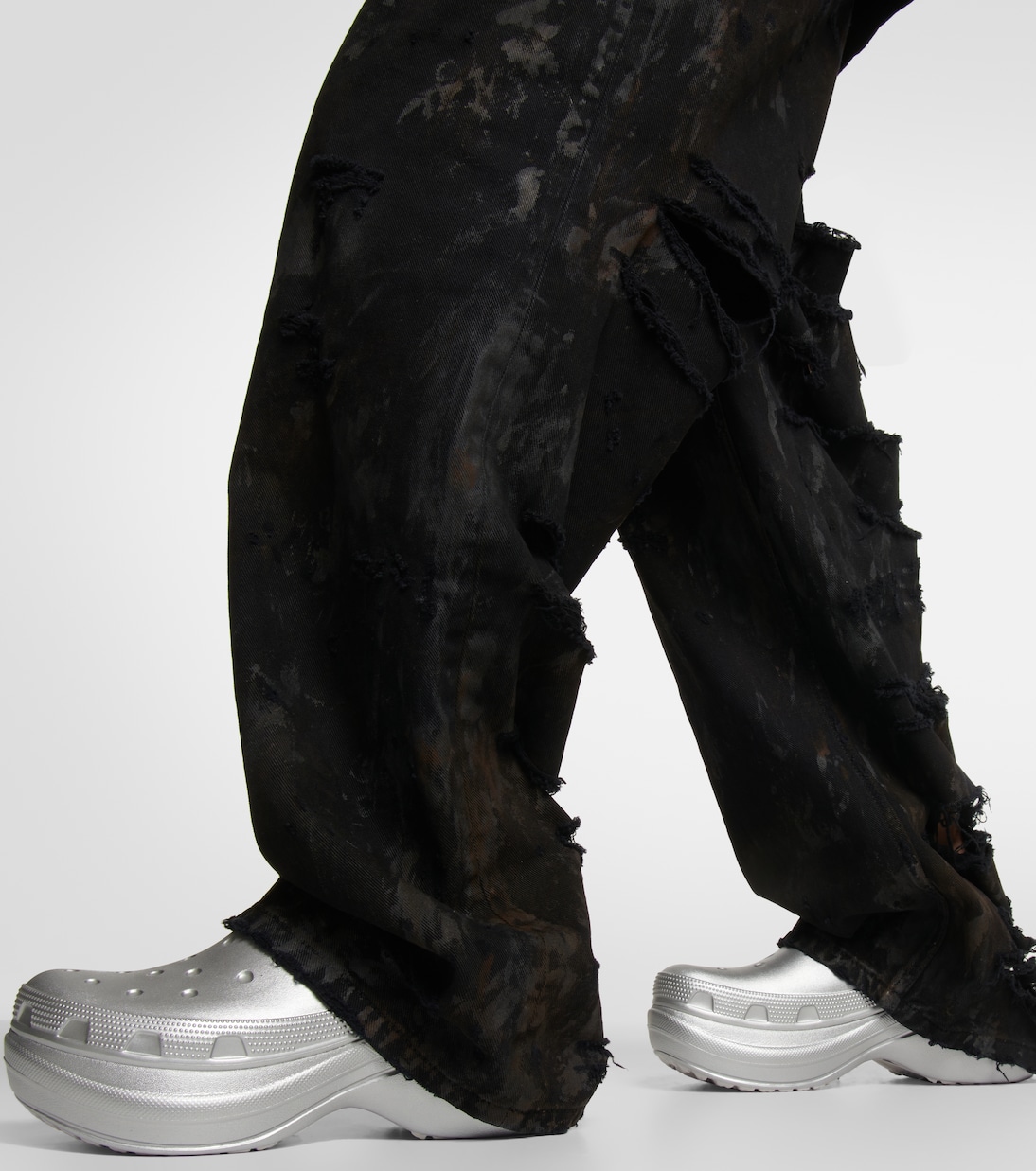 x Crocs platform slides | Balenciaga