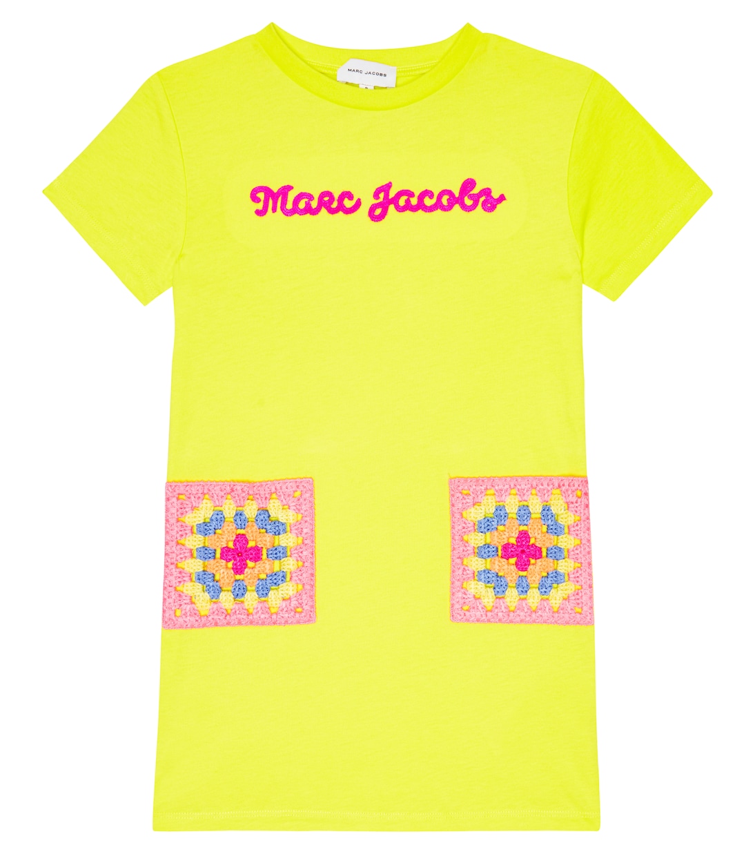 Robe brodée en coton | Marc Jacobs Kids