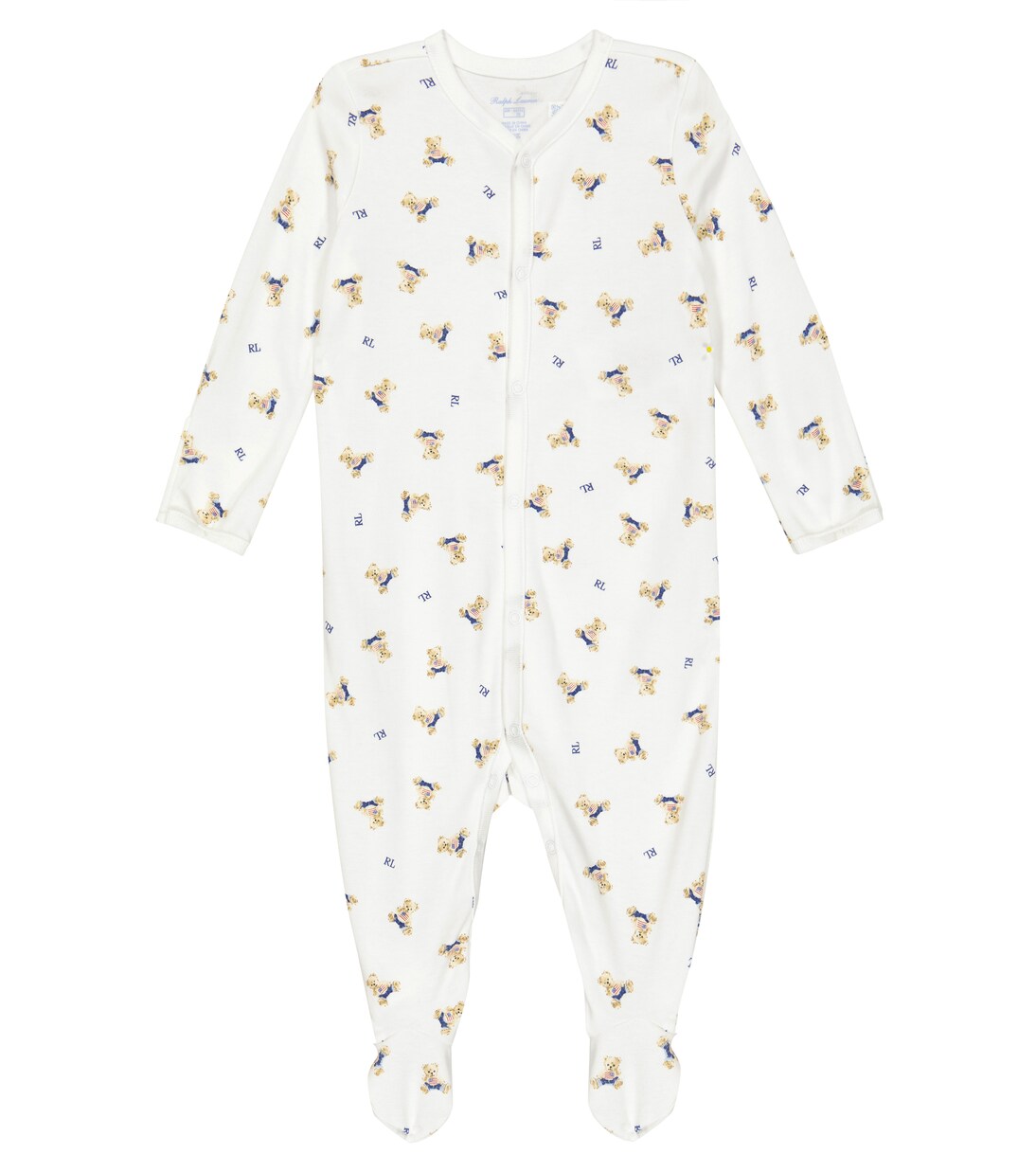 Polo Bear cotton bodysuit | Polo Ralph Lauren Kids