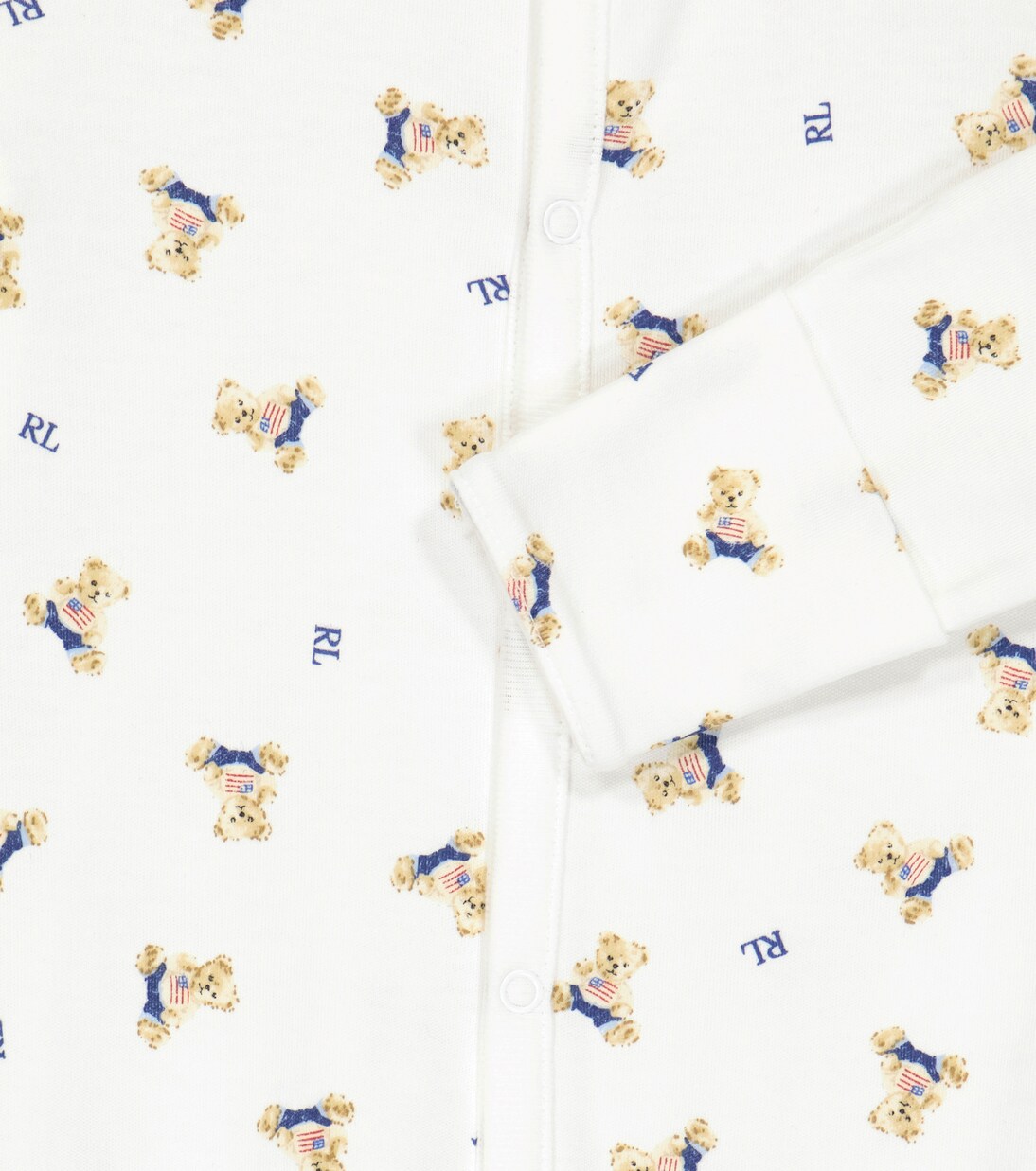 Polo Bear cotton bodysuit | Polo Ralph Lauren Kids