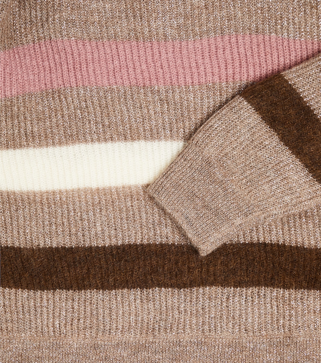 Mohair-blend striped sweater | Brunello Cucinelli Kids