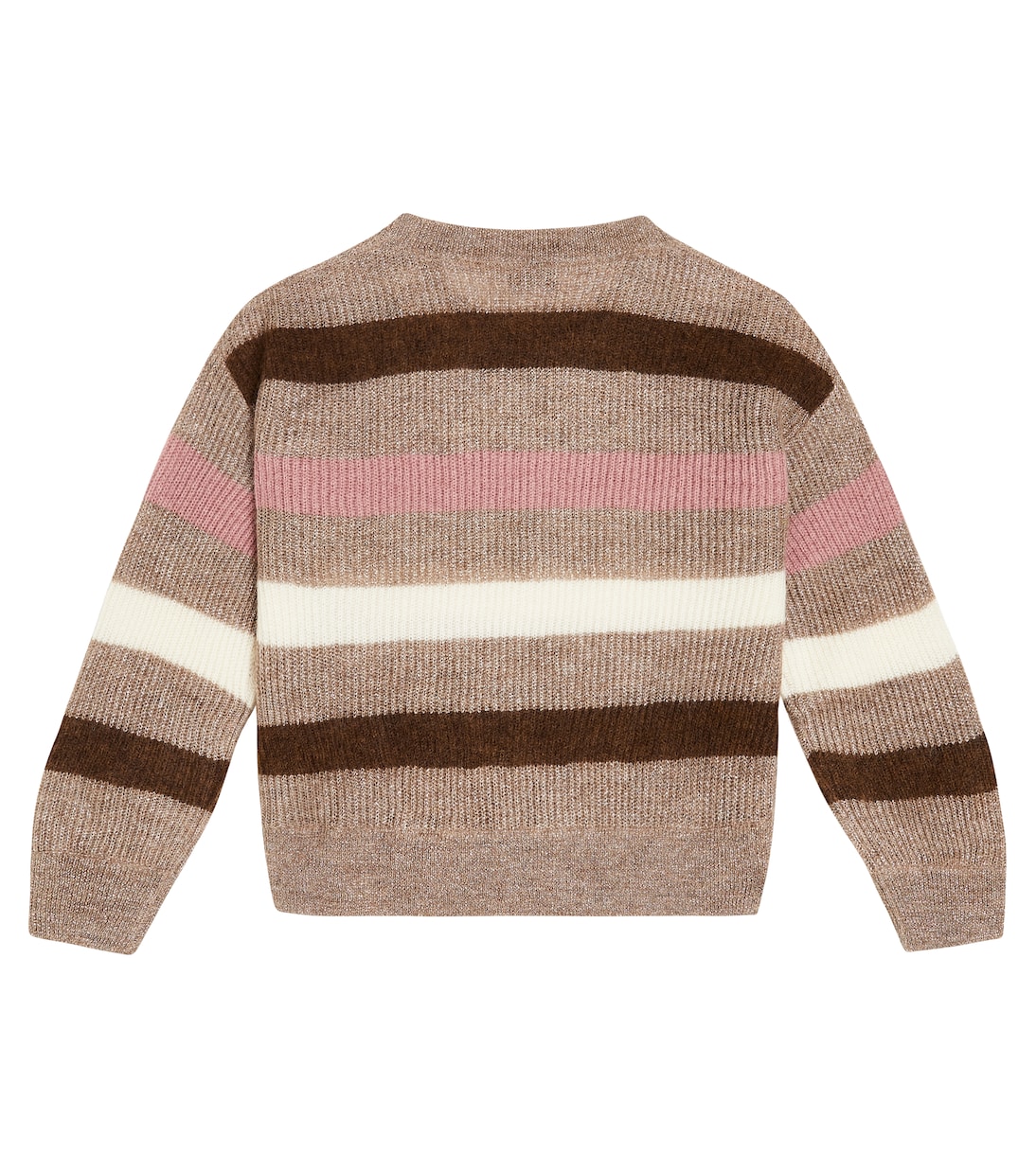 Mohair-blend striped sweater | Brunello Cucinelli Kids