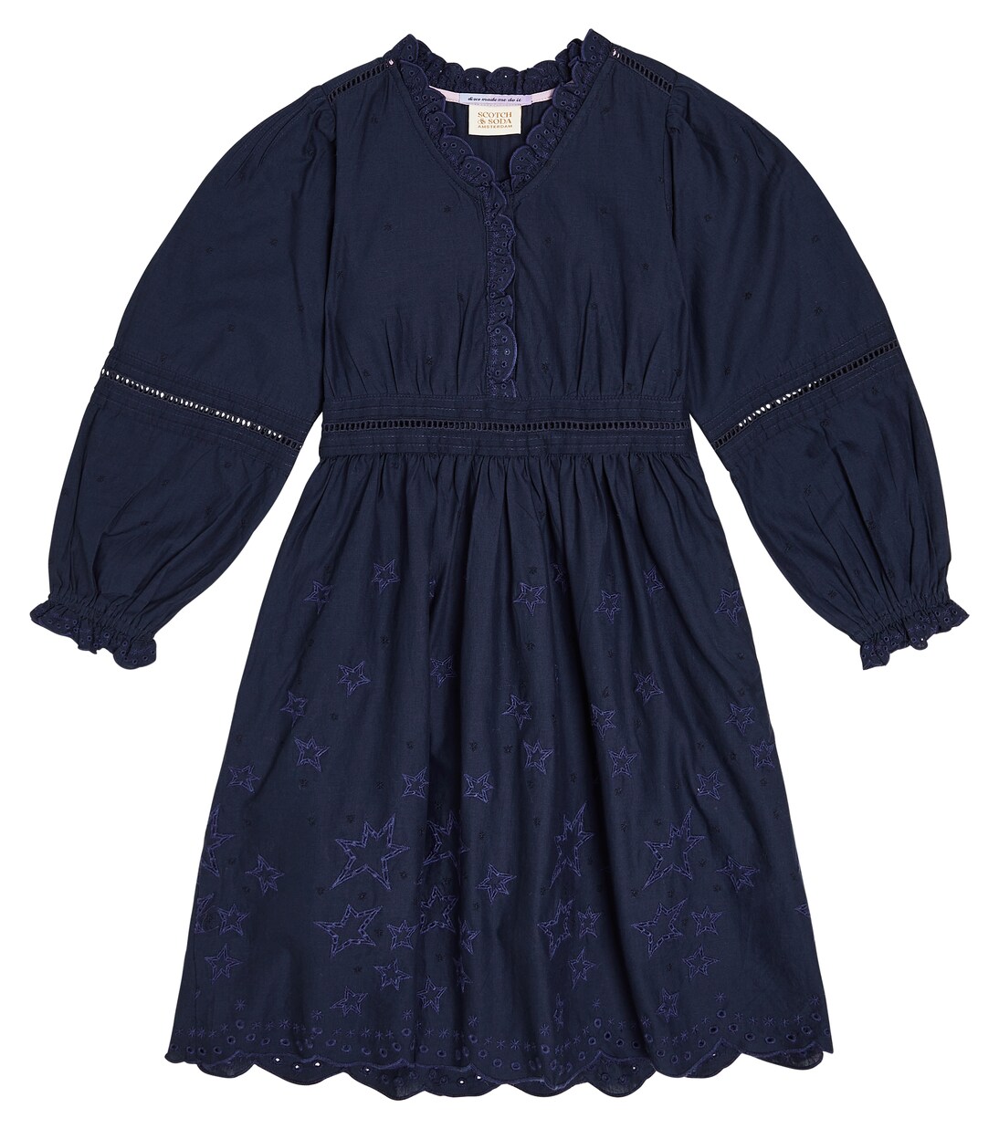 Embroidered cotton dress | Scotch & Soda Kids