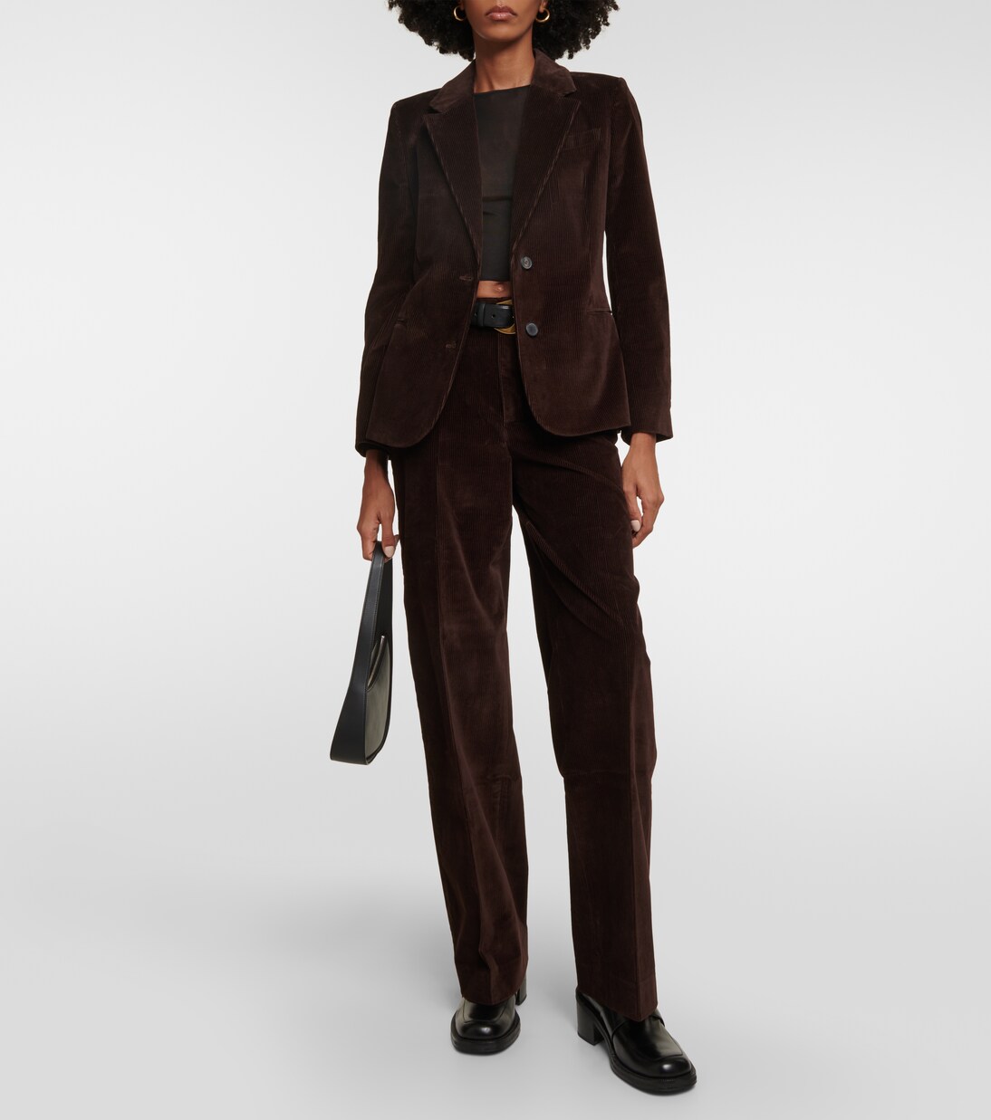 Pantalones rectos de pana | Frame