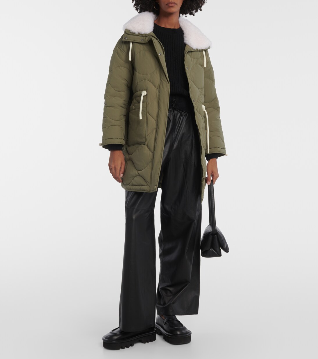 Hose aus Leder | Yves Salomon