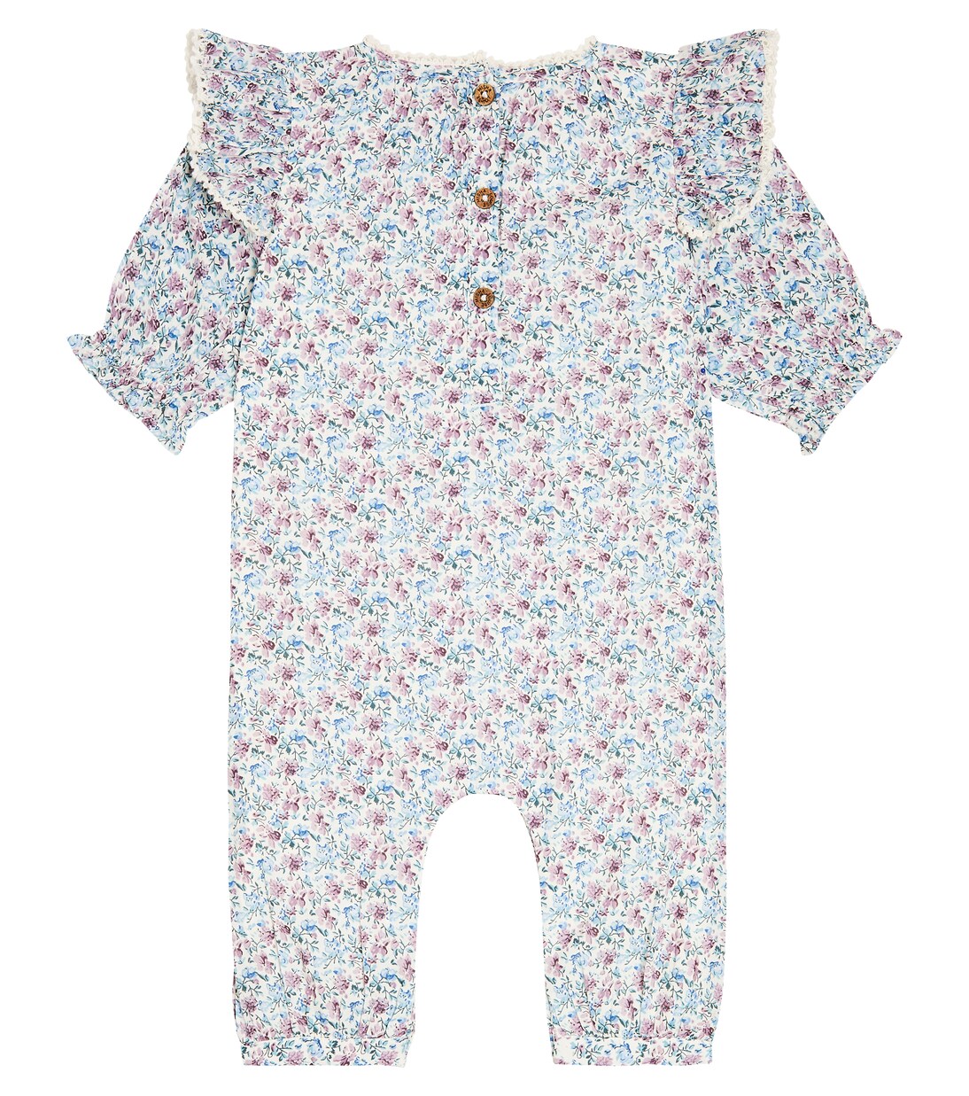 Combi-pantalon Ounisa en coton à fleurs | Louise Misha